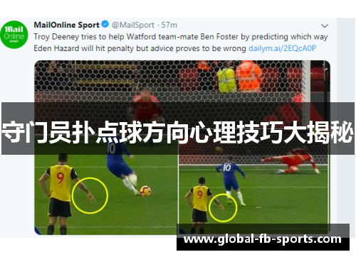 守门员扑点球方向心理技巧大揭秘